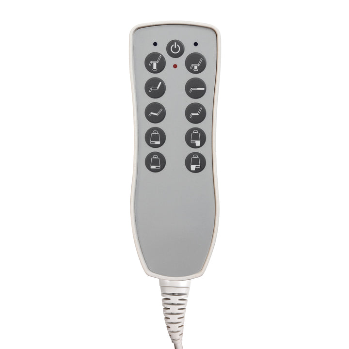 Lettino da massaggio elettrico Azzurro Lux 5 motori Bianco - immagine 17