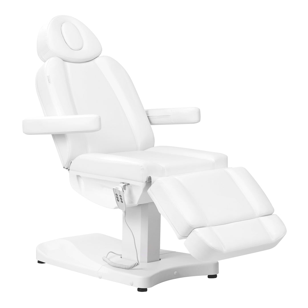 Lettino da massaggio elettrico Azzurro 803D 3 motori Bianco - immagine 2