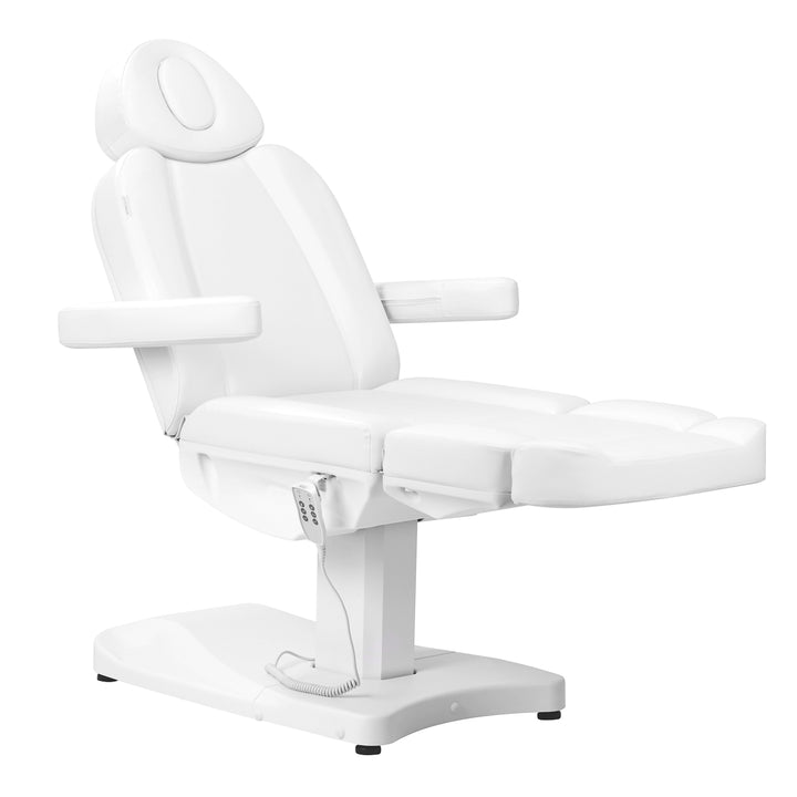 Lettino da massaggio elettrico Azzurro 803D 3 motori Bianco - immagine 3