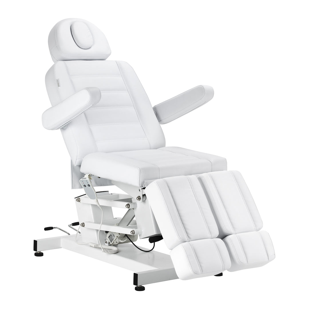 Lettino da massaggio elettrico Azzurro 706 v2 Pedi 1 motore Bianco