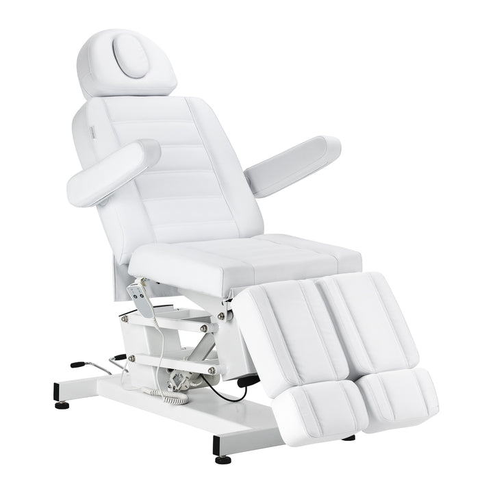 Lettino da massaggio elettrico Azzurro 706 v2 Pedi 1 motore Bianco