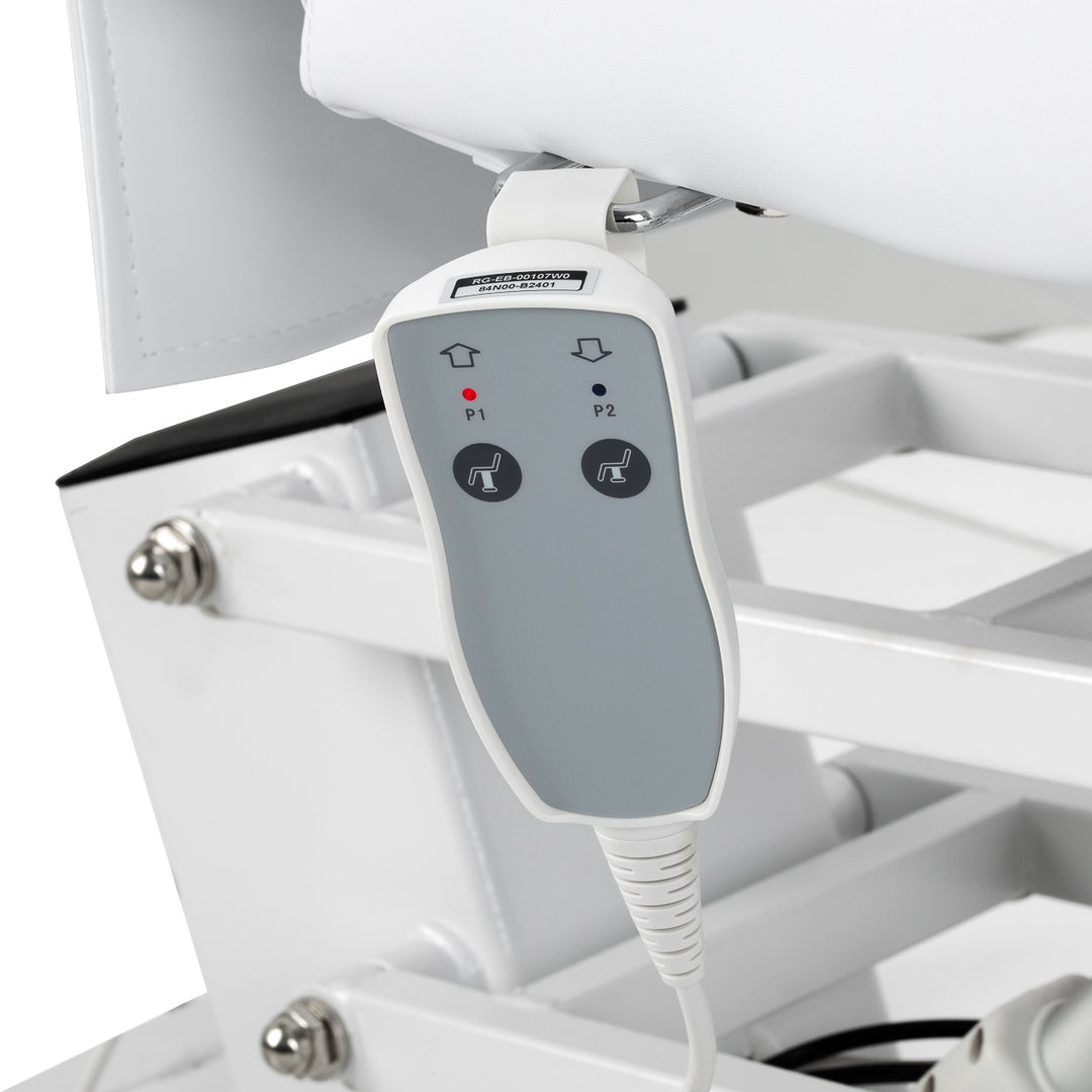Lettino da massaggio elettrico Azzurro 706 v2 Pedi 1 motore Bianco - immagine 9