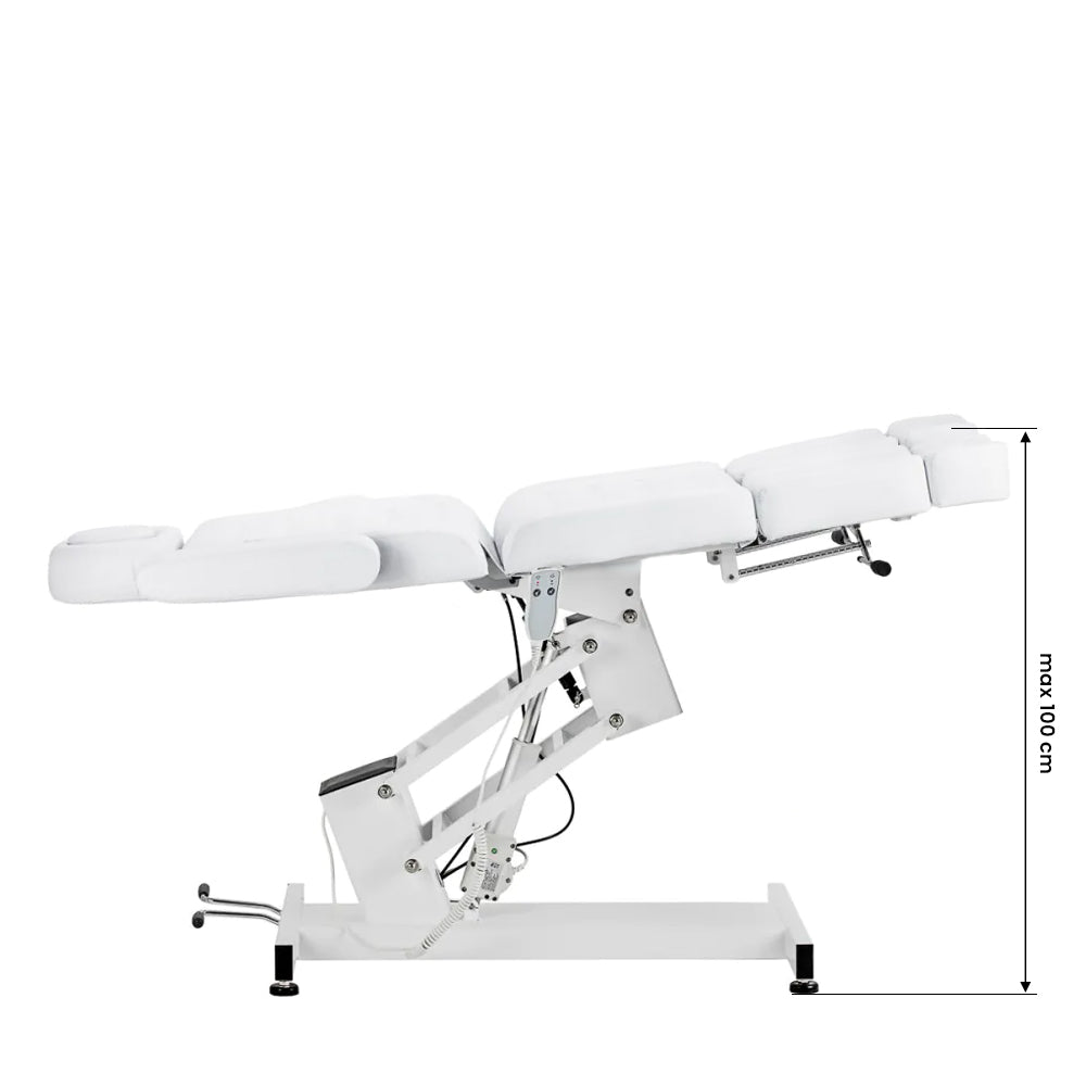Lettino da massaggio elettrico Azzurro 706 v2 Pedi 1 motore Bianco - immagine 18