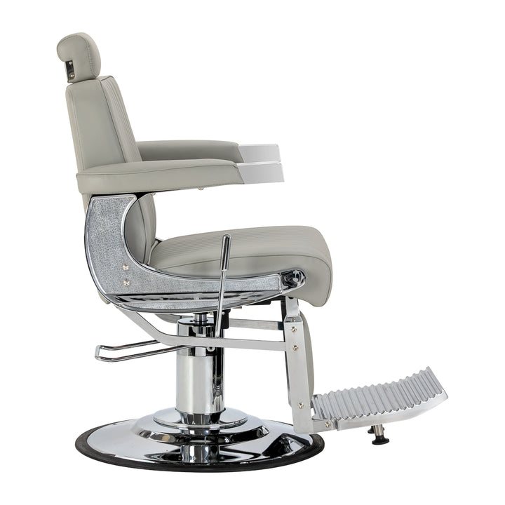Poltrona Barbiere Gabbiano Visionerio Grigio - immagine 2