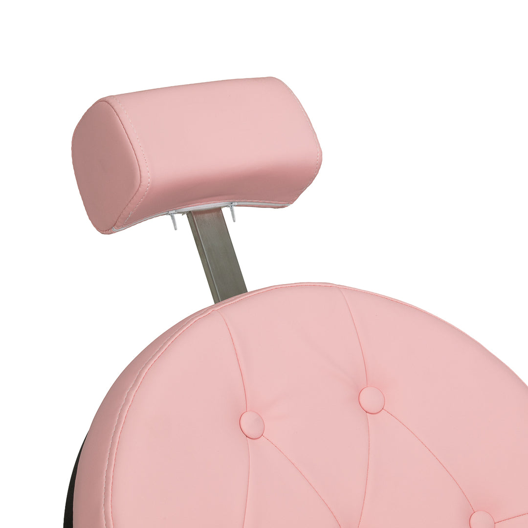 Poltrona da barbiere Gabbiano President Rosa-Nero - immagine 15
