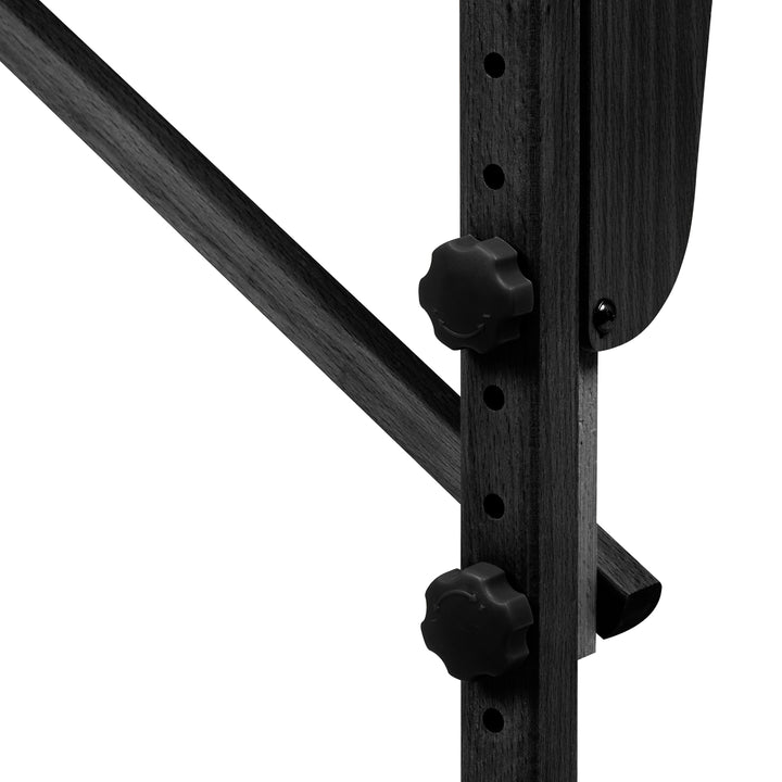 Lettino da massaggio pieghevole in legno di faggio Balance 2 zone rosa