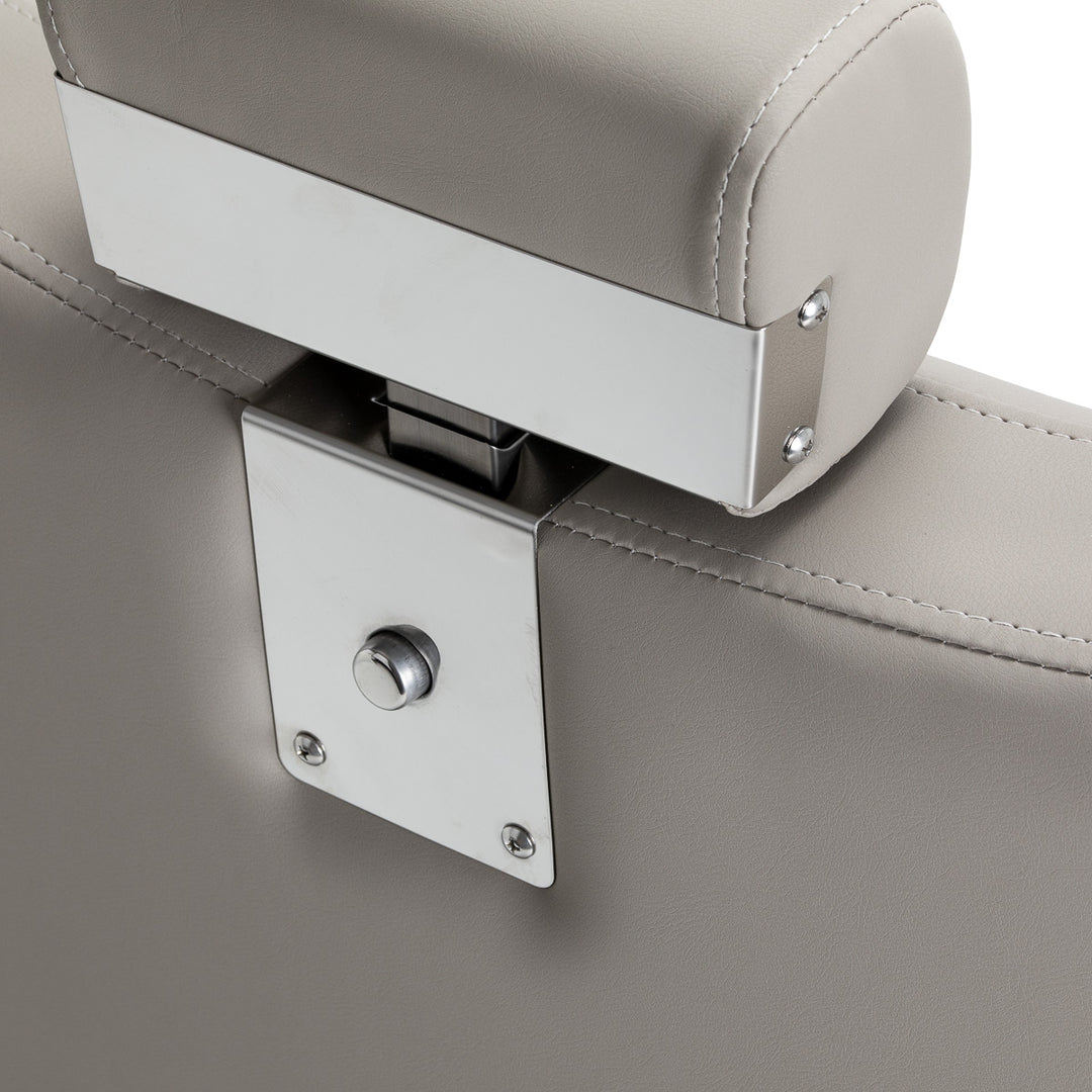 Poltrona Barbiere Gabbiano Athena Grigio - immagine 11