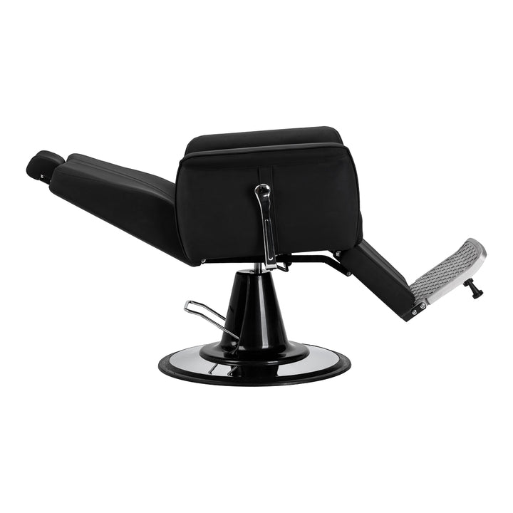 Poltrona Barbiere Gabbiano Athena Nero - immagine 5