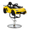 Poltrona parrucchiere bambino Auto Lamborghini Giallo