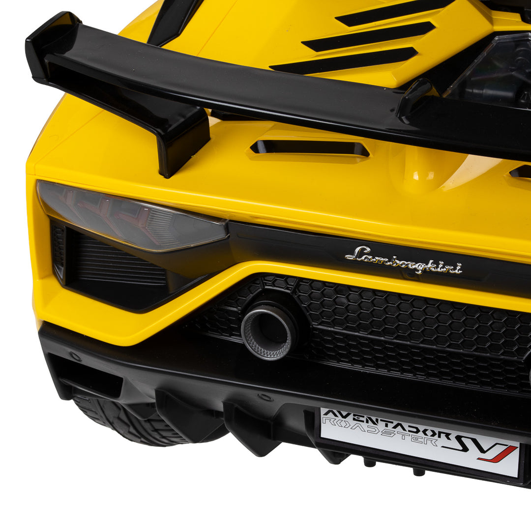 Poltrona parrucchiere bambino Auto Lamborghini Giallo - immagine 9