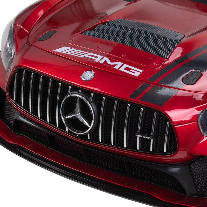 Poltrona parrucchiere bambino Auto Mercedes Rosso - immagine 6