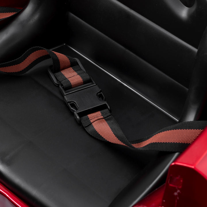 Poltrona parrucchiere bambino Auto Mercedes Rosso - immagine 9