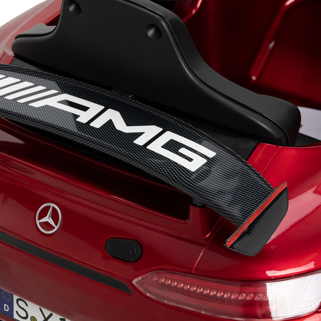 Poltrona parrucchiere bambino Auto Mercedes Rosso - immagine 12