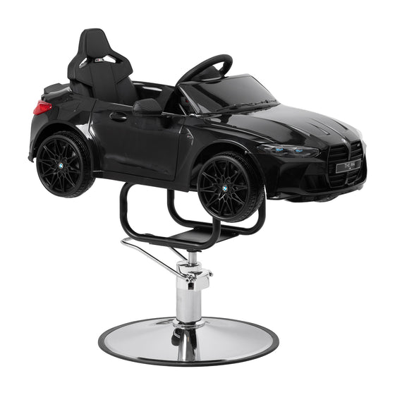 Poltrona parrucchiere bambino Auto BMW Nero