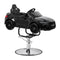 Poltrona parrucchiere bambino Auto BMW Nero