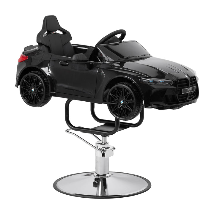 Poltrona parrucchiere bambino Auto BMW Nero