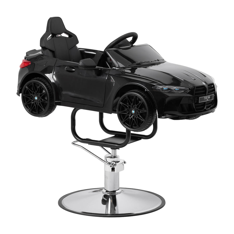 Poltrona parrucchiere bambino Auto BMW Nero