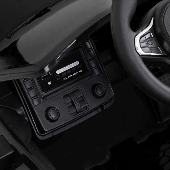 Poltrona parrucchiere bambino Auto BMW Nero - immagine 7