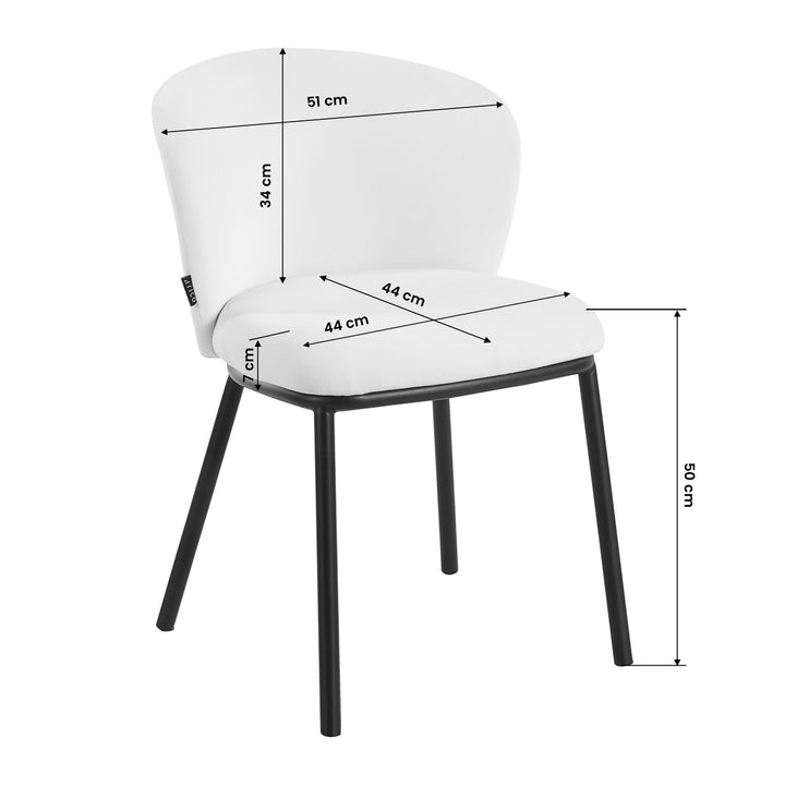 Sedia 4Rico Linea Bianco - immagine 8