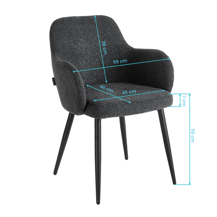 Sedia 4Rico Intra Nero - immagine 8