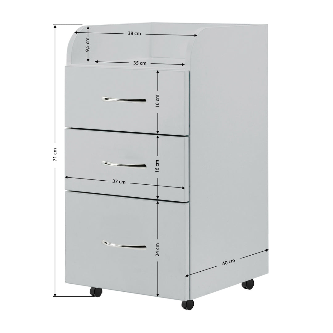 Carrello Estetista Kombi Grigio - immagine 6