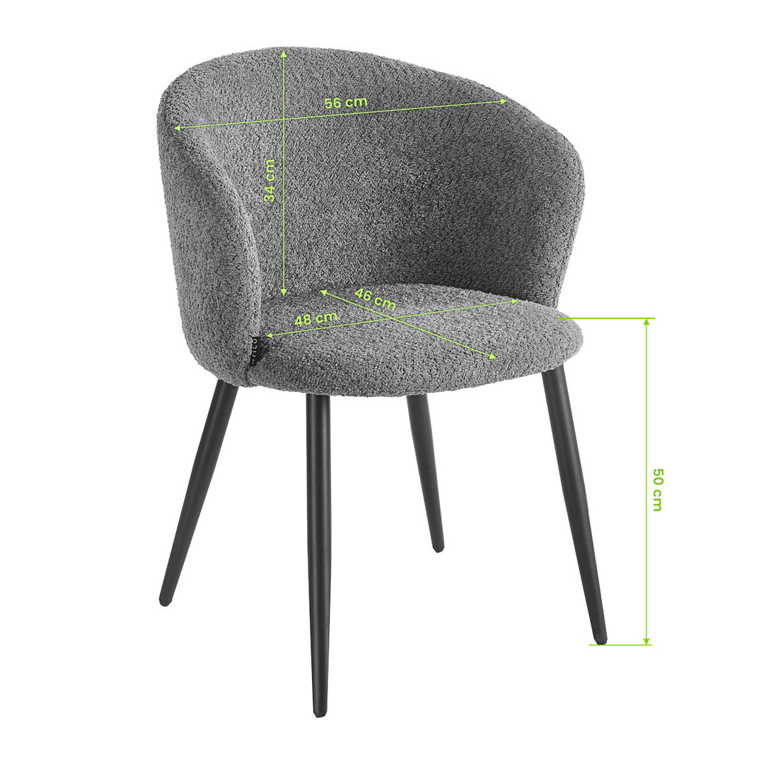 Sedia 4Rico Verso Grigio - immagine 7