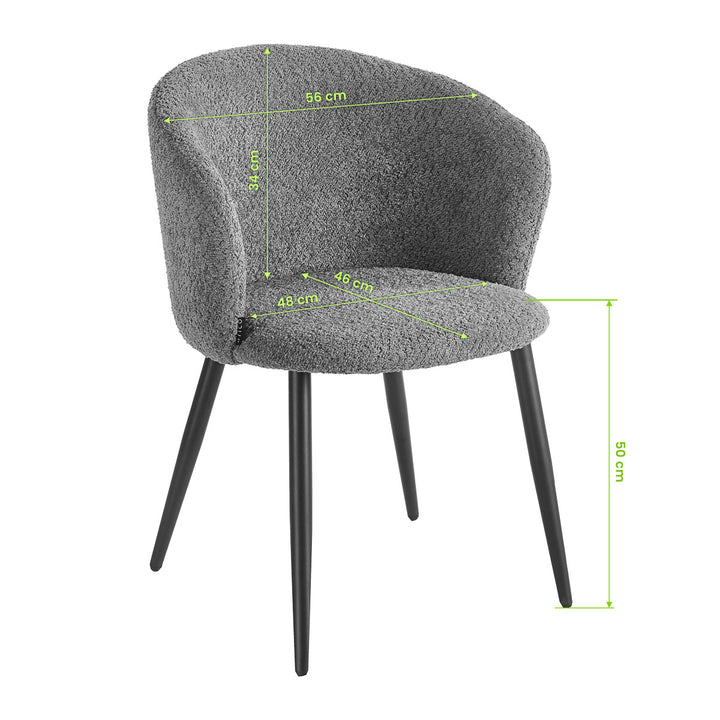 Sedia 4Rico Verso Grigio - immagine 7
