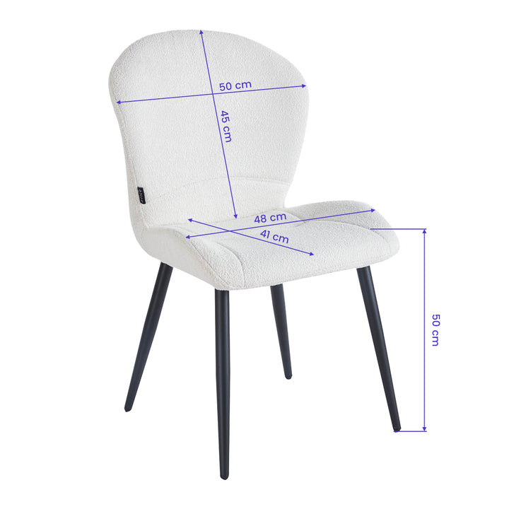 Sedia 4Rico Lucente Bianco - immagine 8