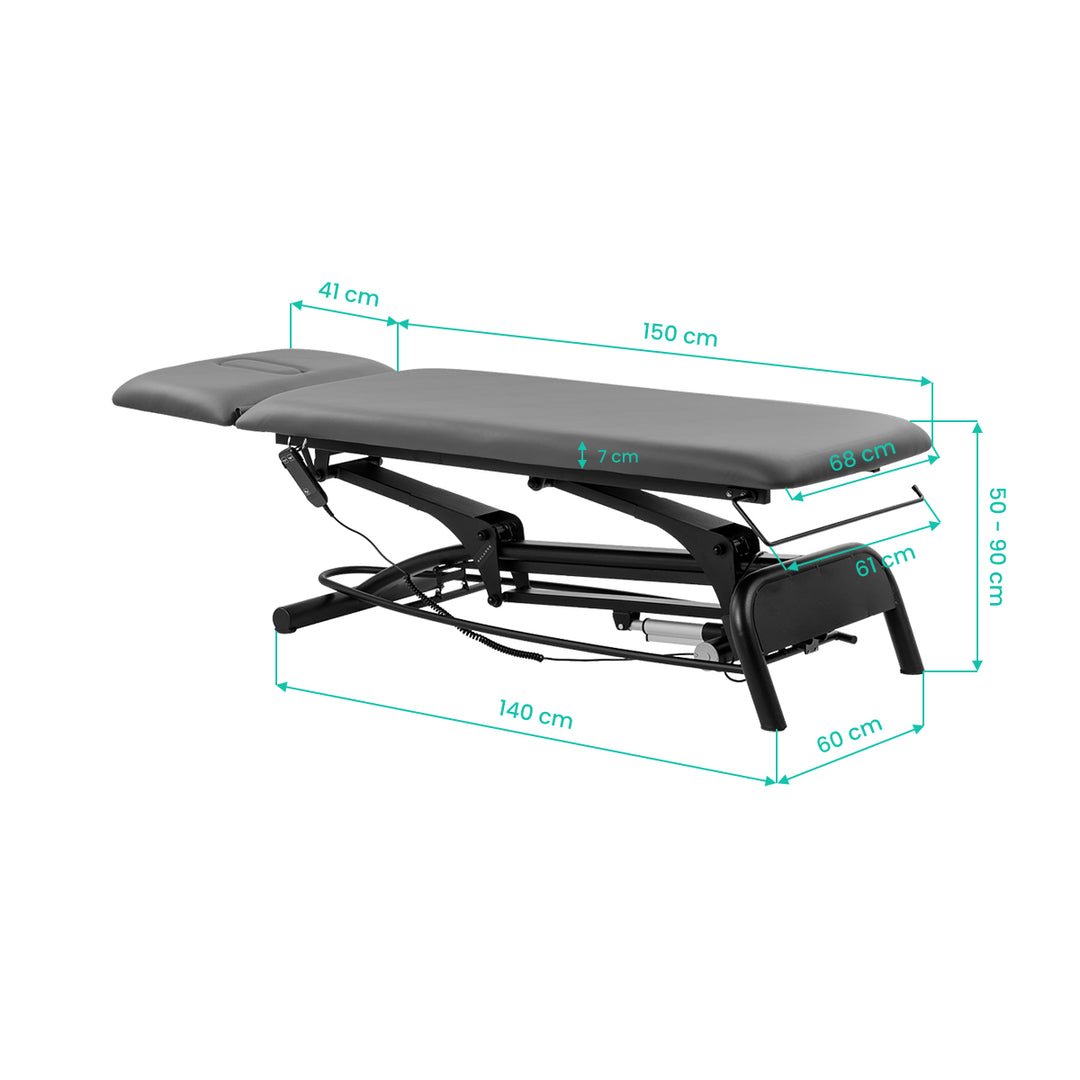 Lettino da massaggio elettrico Balance Novus 2 Grigio - immagine 15