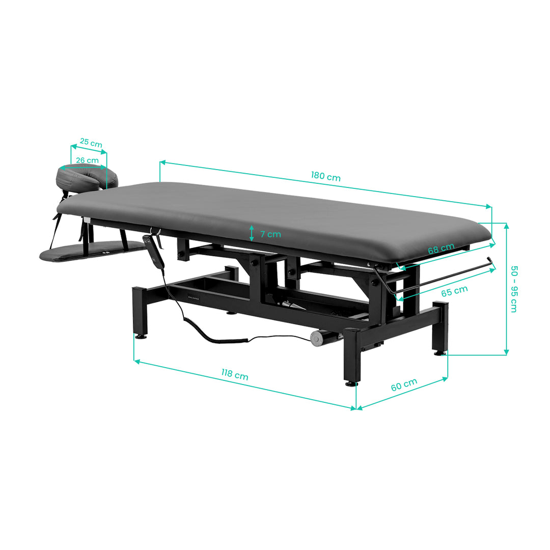 Lettino da massaggio elettrico Balance Eso 1 Grigio - immagine 12