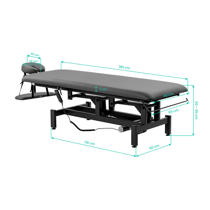 Lettino da massaggio elettrico Balance Eso 1 Grigio - immagine 12