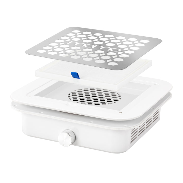 Aspiratore per Unghie da Incasso Momo P30 60W Bianco - immagine 2