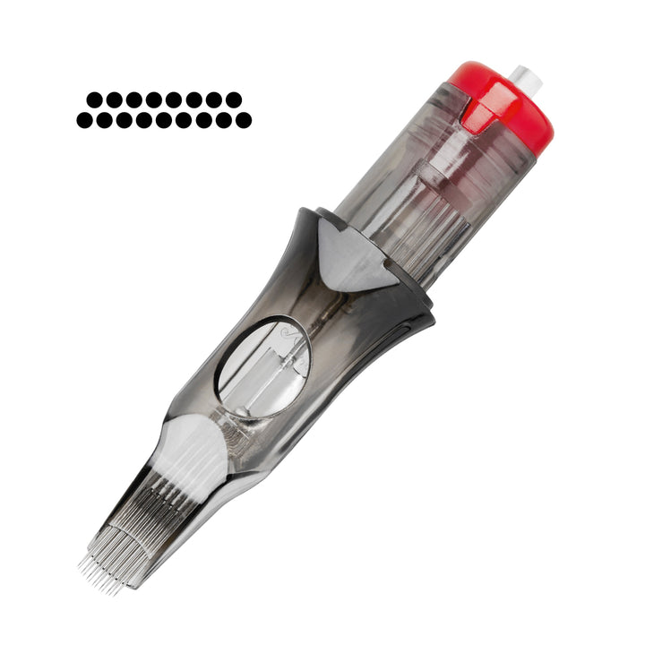 Aghi Tatuaggio Cartuccia Soft Edge Magnum 17RM 0.35 mm El Cartel V2 10 pz