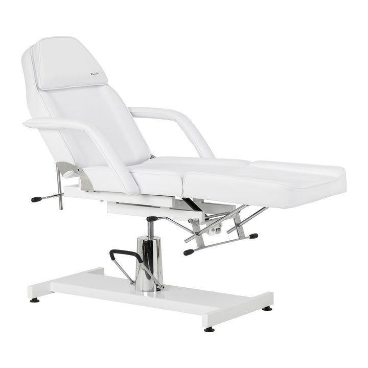 Poltrona Estetista Idraulica Sillon 210 Inclinabile Bianco - immagine 2