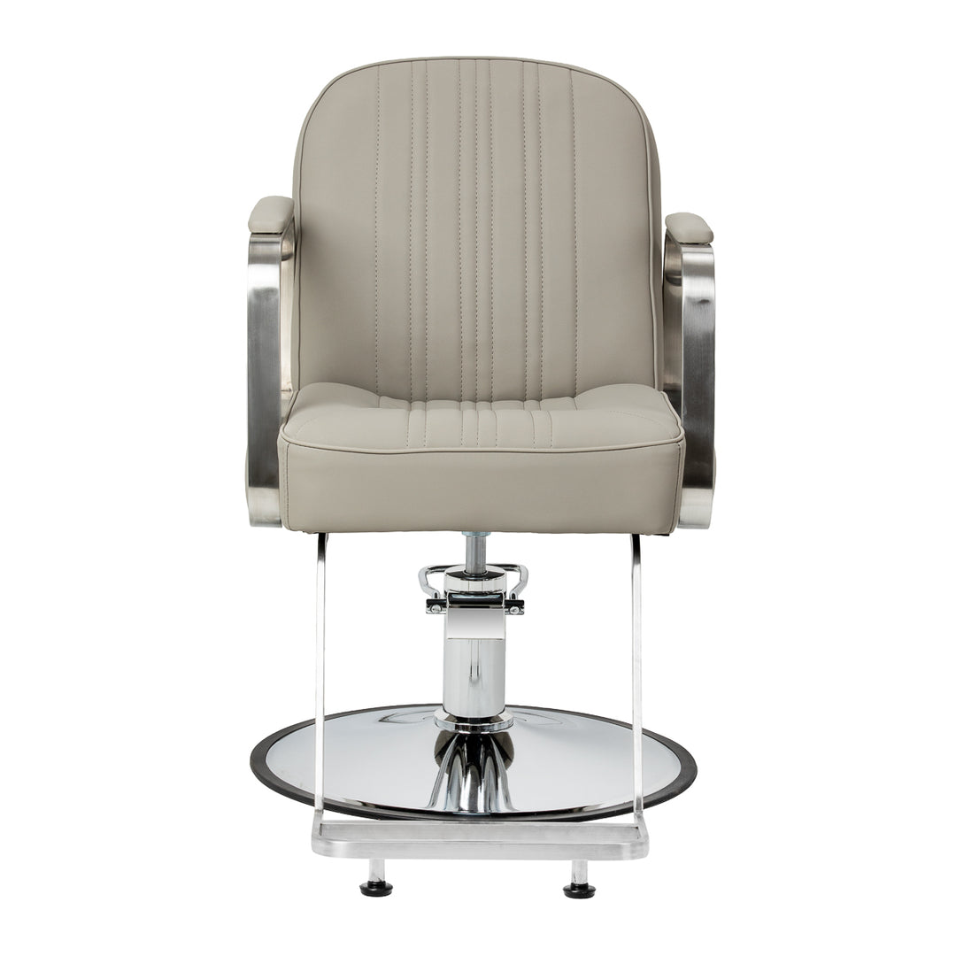 Poltrona parrucchiere Gabbiano Acri Beige - immagine 2