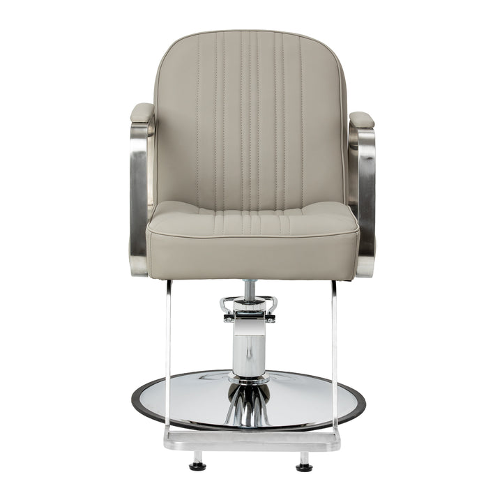 Poltrona parrucchiere Gabbiano Acri Beige - immagine 2