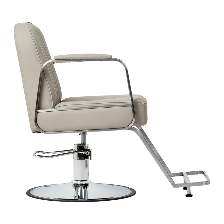 Poltrona parrucchiere Gabbiano Acri Beige - immagine 4