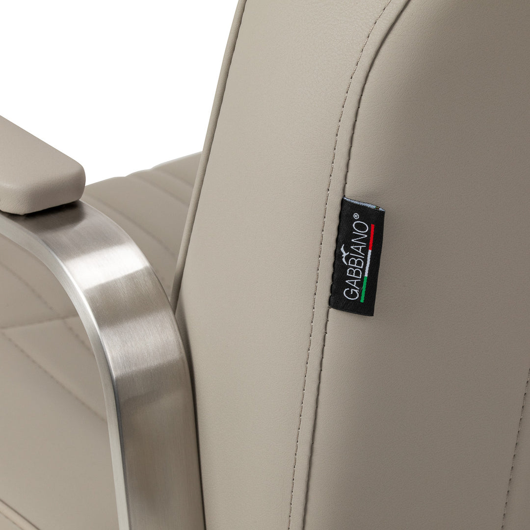 Poltrona parrucchiere Gabbiano Acri Beige - immagine 7