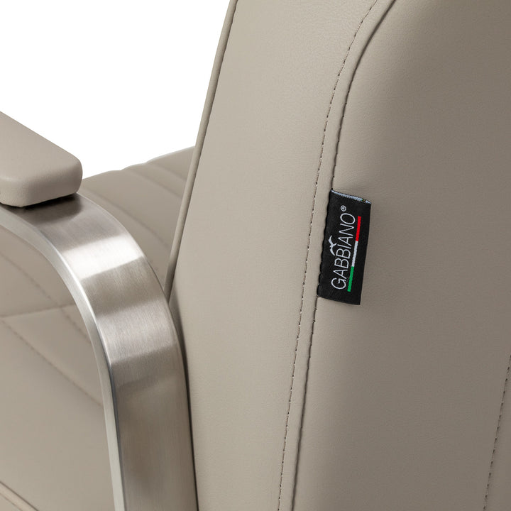 Poltrona parrucchiere Gabbiano Acri Beige - immagine 7