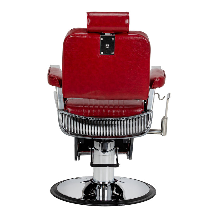Poltrona da barbiere Gabbiano Royal X Rosso - immagine 3