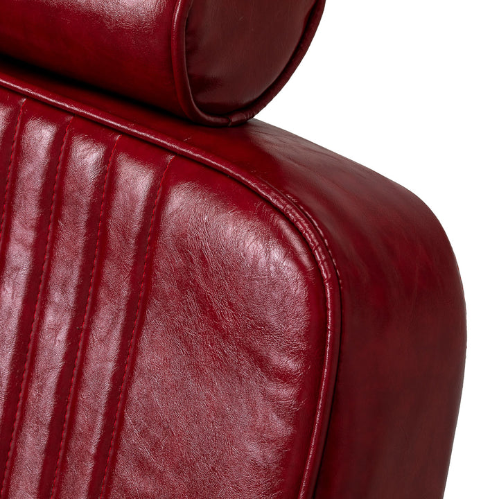 Poltrona da barbiere Gabbiano Royal X Rosso - immagine 7