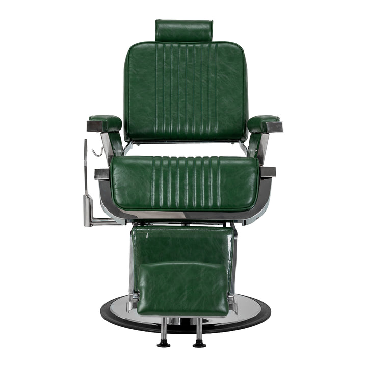 Poltrona da barbiere Gabbiano Royal X Verde - immagine 2