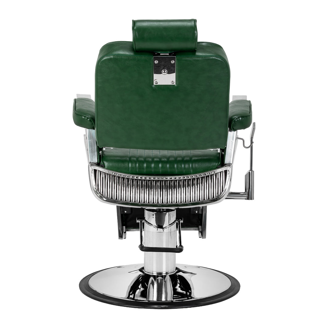 Poltrona da barbiere Gabbiano Royal X Verde - immagine 3