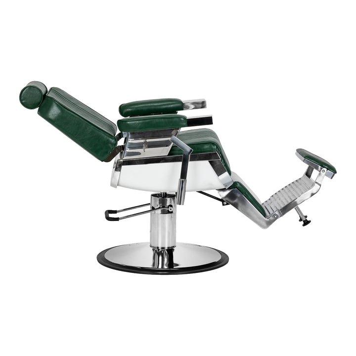 Poltrona da barbiere Gabbiano Royal X Verde - immagine 5