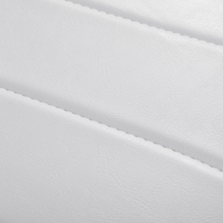 Sgabello con Ruote Giovanni Y08 Bianco - immagine 7