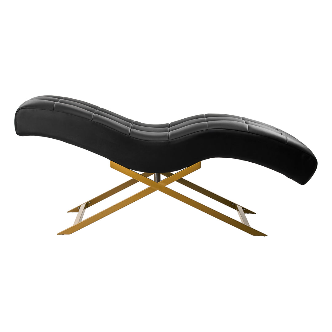 Lettino Ciglia Sillon Alba Nero-Oro - immagine 4