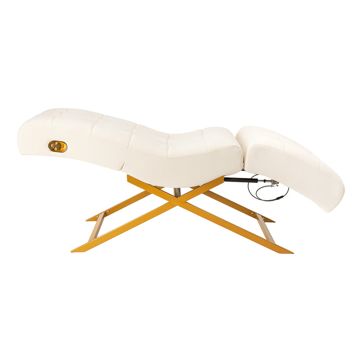 Lettino Ciglia Sillon Umbra Bianco-Oro - immagine 3