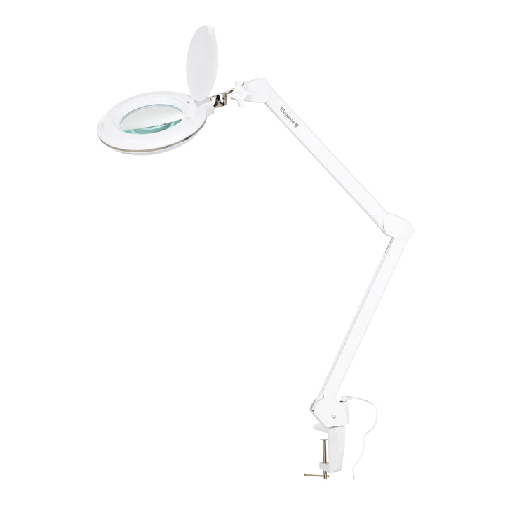 Lampada con Lente LED 60 SMD 3D a Morsetto Elegante 6031 Bianca
