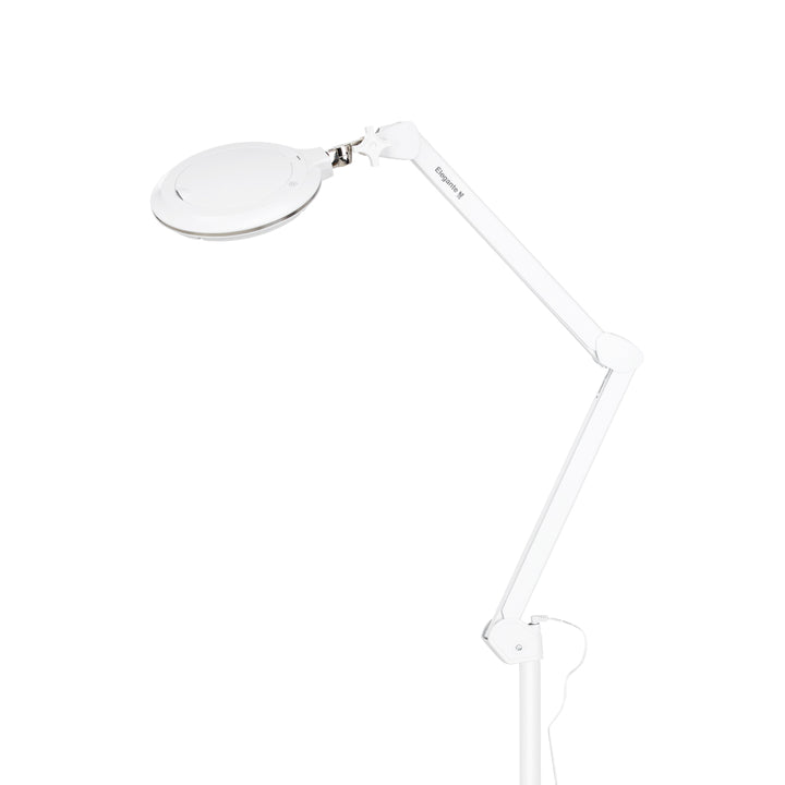 Lampada con Lente LED 60 SMD 3D su Stativo Elegante 6031 Bianca - immagine 3