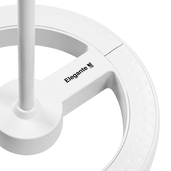 Lampada con Lente LED 60 SMD 3D su Stativo Elegante 6031 Bianca - immagine 5